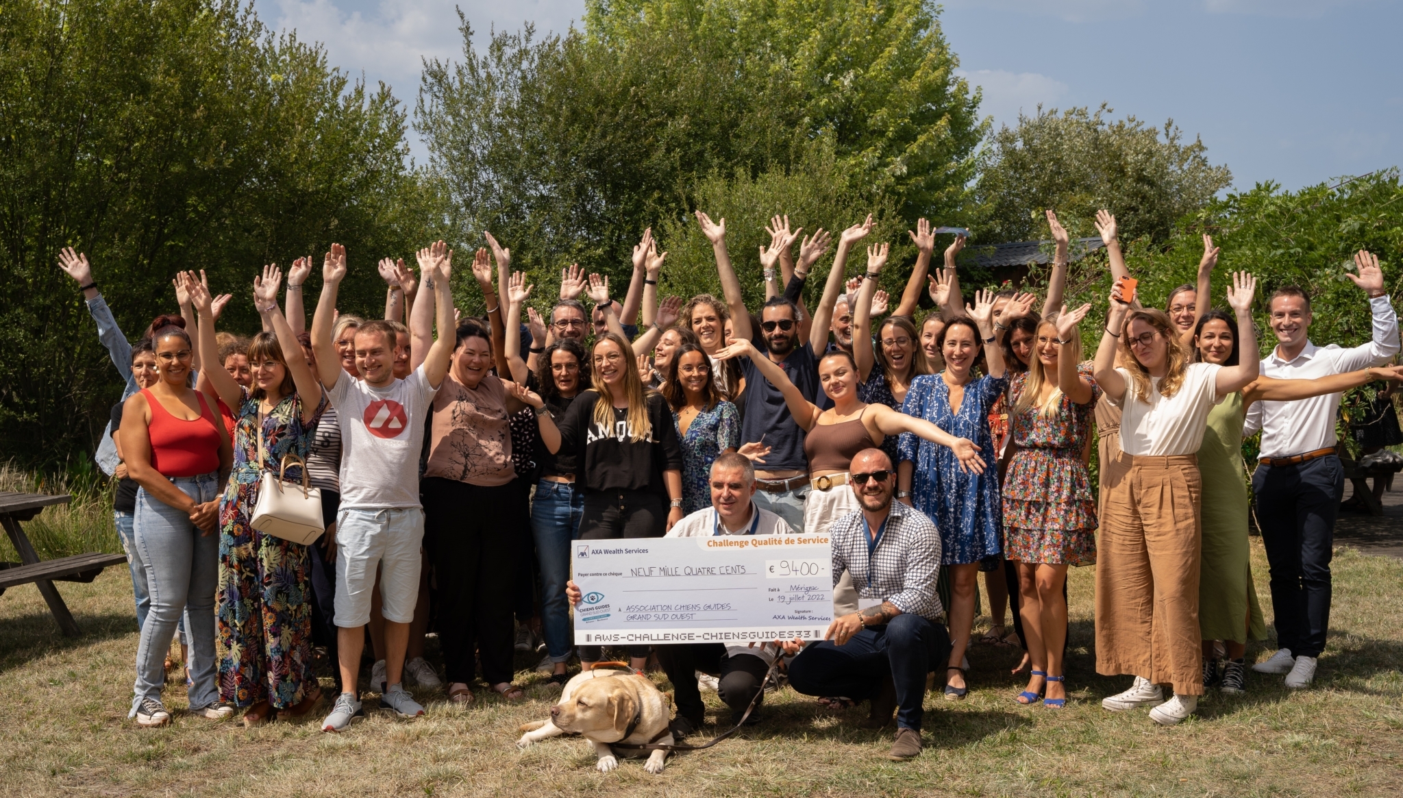 AXA Partenaire remise de don